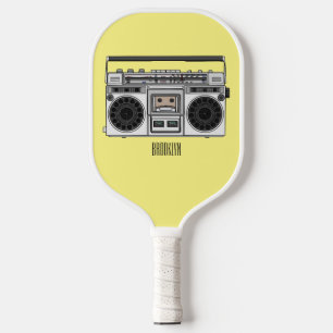 Palas De Pickleball Ilustracion personalizado de radio