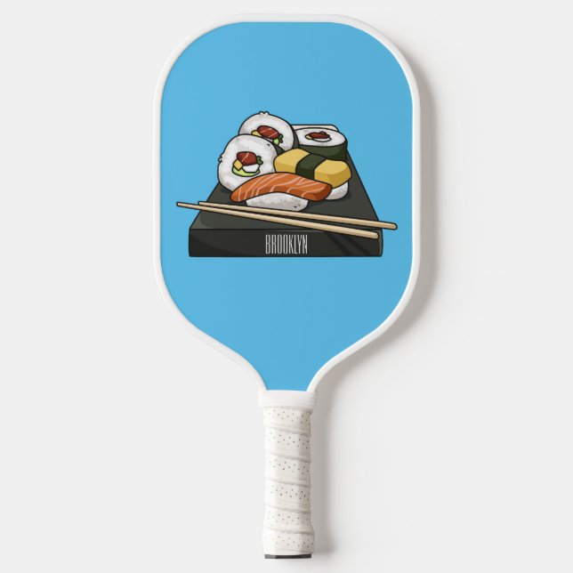 Palas De Pickleball Ilustracion personalizado Sushi (Anverso)