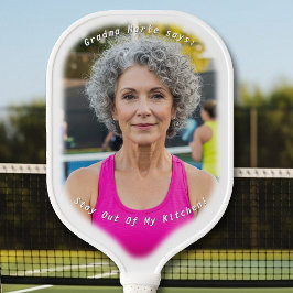 Palas De Pickleball Imagen de la abuela con cocina diciendo