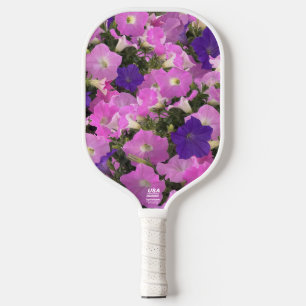 Palas De Pickleball Imagen fotográfica de flores de enredadera de la m
