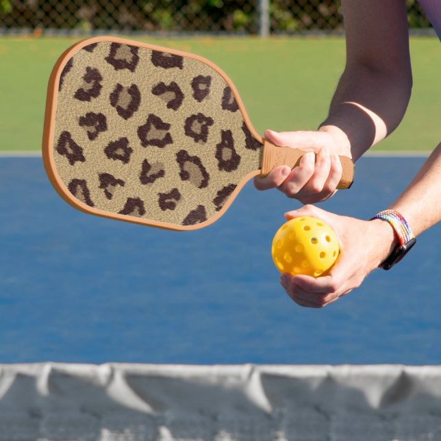 Palas De Pickleball Impresión de leopardo (in situ)