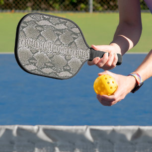 Palas De Pickleball Impresión de piel de serpiente