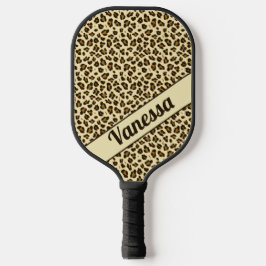 Palas De Pickleball Impresión personalizada de leopardo - Chicas Pickl