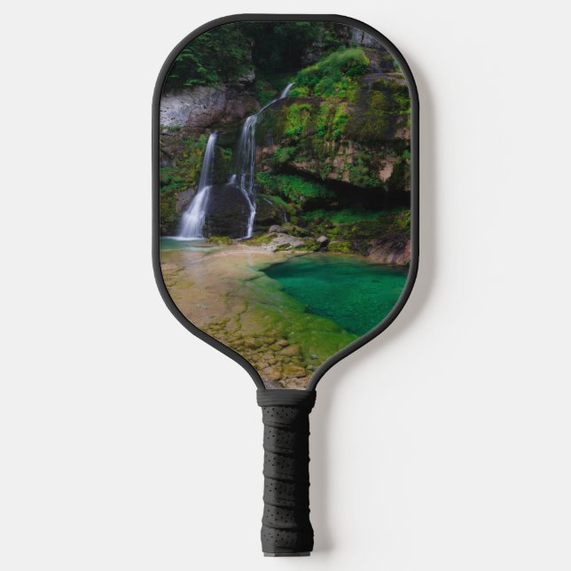 Palas De Pickleball Impresionante cascada Virje, Poster de Eslovenia (Anverso)