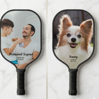 Palas De Pickleball Impresionantes 2 Grandes fotos Tu Texto Personaliz