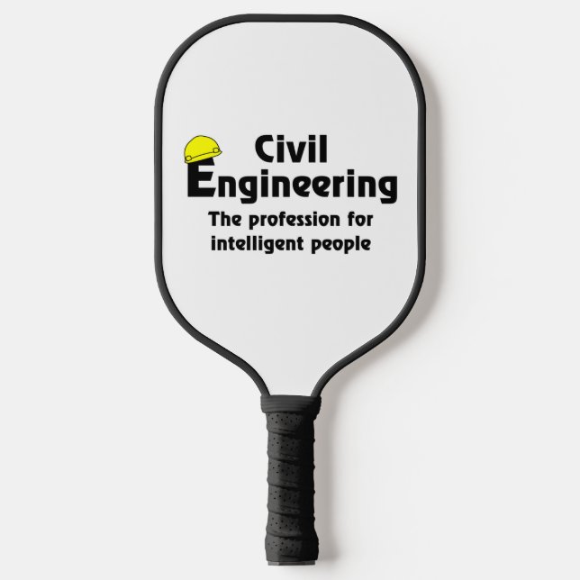 Palas De Pickleball ingeniero civil inteligente (Anverso)