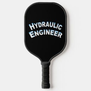 Palas De Pickleball Ingeniero Hidráulico Gotitas de Agua