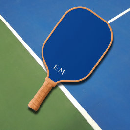 Palas De Pickleball Iniciales monogramadas simples y simples profesion