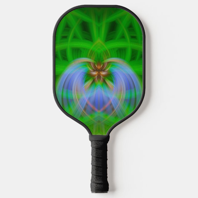 Palas De Pickleball Intrincación verde (Anverso)