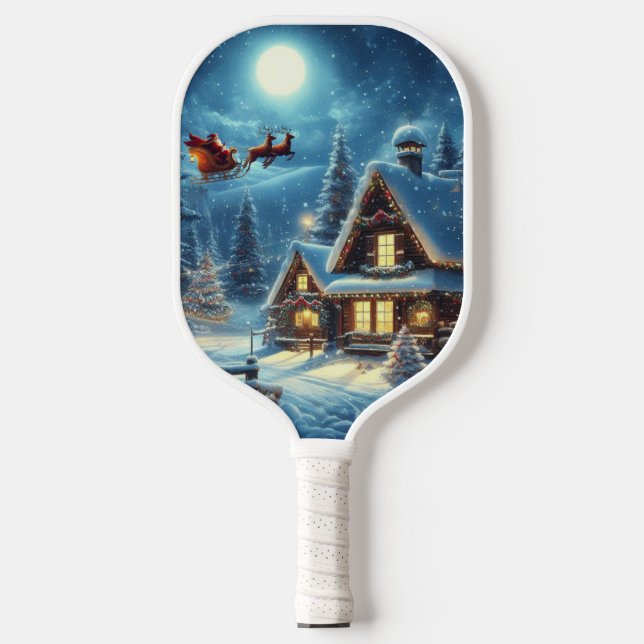Palas De Pickleball Invierno/Santa/Navidades/Nieve (Anverso)