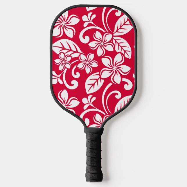 PALAS DE PICKLEBALL ISLAND PLUMERIA (STRAWBERRY RED) (Anverso)