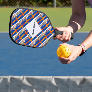 Palas De Pickleball Islas Åland y Bandera Ålander con nombre