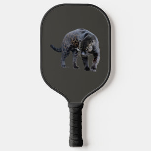 Palas De Pickleball Jaguar Diablo grisáceo y peletería