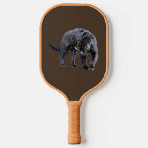 Palas De Pickleball Jaguar Diablo marrón y paleta de pickleball marrón