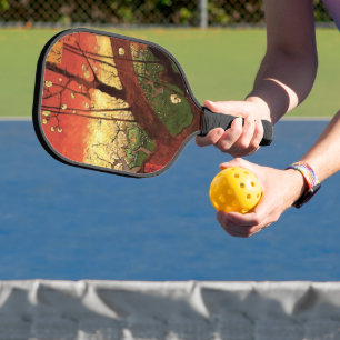 Palas De Pickleball Japonismo: Árbol de ciruelo en flor de Vincent van