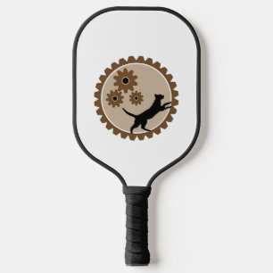 Palas De Pickleball jaula propulsada por perros con ruedas