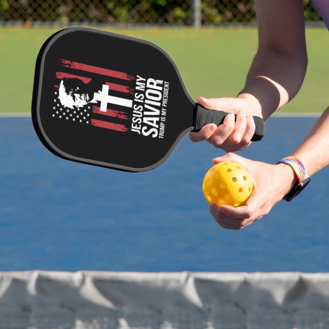 Palas De Pickleball Jesús Es Mi Salvador Trump Es Mi Presidente Trump  (in situ)