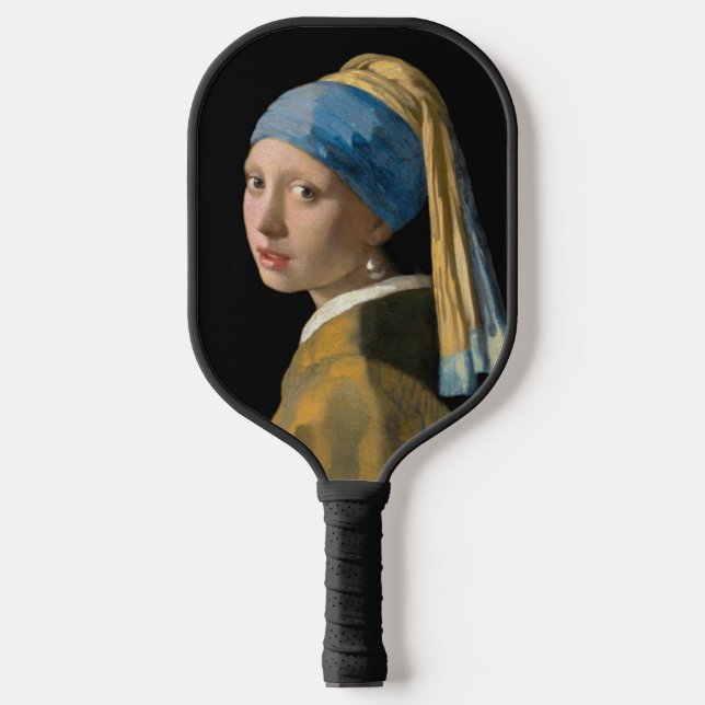 Palas De Pickleball Johannes Vermeer, Chica de Pearl Earring (Anverso)