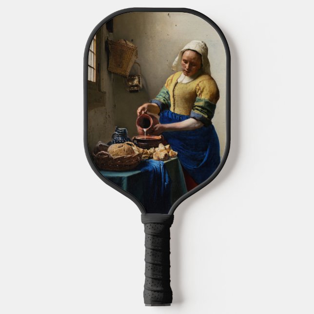 Palas De Pickleball Johannes Vermeer - La Milkmaid (Anverso)
