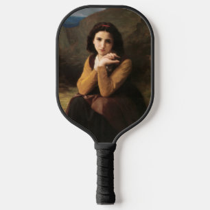 Palas De Pickleball Joven muchacha de Bouguereau