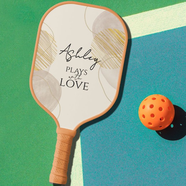 Palas De Pickleball Juegas con amor, dejando el beige (Subido por el creador)