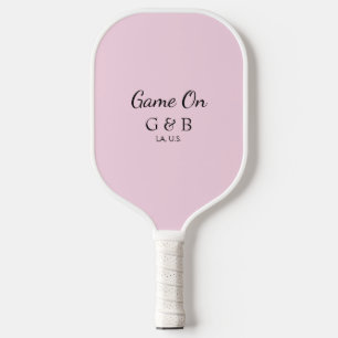 Palas De Pickleball Juego activado agregar nombre de pareja lugar de l
