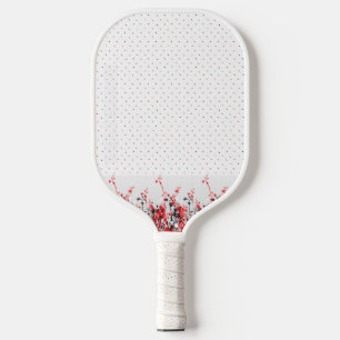 Palas De Pickleball Juego de bolas de papel sin borde rosado Pro + Red