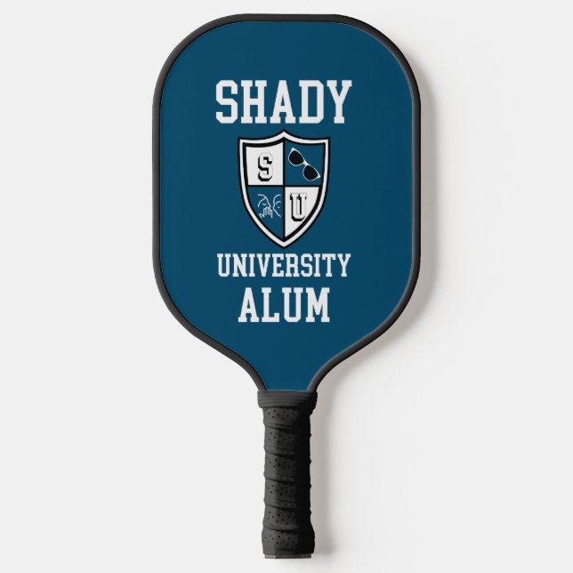 Palas De Pickleball Juego divertido Shady University Alum grad alma ma (Anverso)