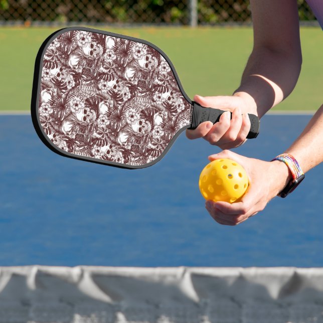 Palas De Pickleball Junglas Skulls Pickleball Racket (in situ)