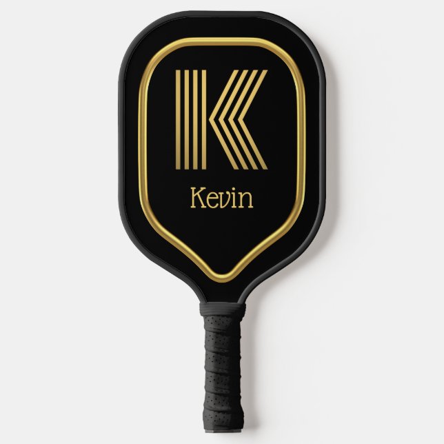 Palas De Pickleball K Gold Paddle inicial de bolas de pato (Anverso)