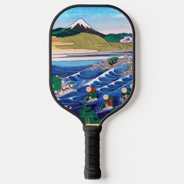 Palas De Pickleball Katsushika Hokusai - Fuji de Kanaya en Tokaido (Anverso)