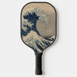 Palas De Pickleball Katsushika Hokusai. La gran ola de Kanagawa