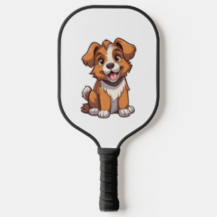 Palas De Pickleball Kawaii Australian Shepherd Puppy
