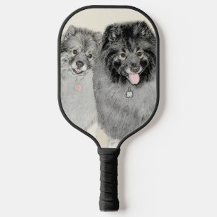 Palas De Pickleball Keeshond Graphics Keeshond Mom and Son