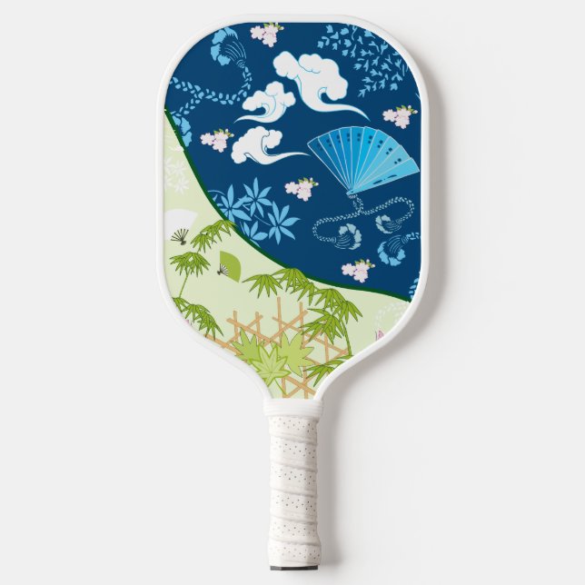 Palas De Pickleball Kimono azul (Anverso)