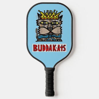 Palas De Pickleball "King Kat" BuddaKats remo de pelota de baloncesto