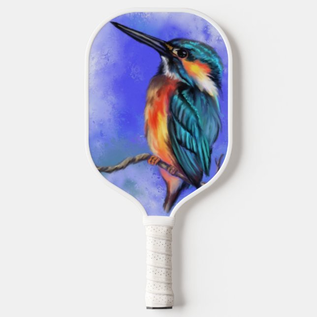 Palas De Pickleball Kingfisher Bird Pickleball Paddle (Anverso)