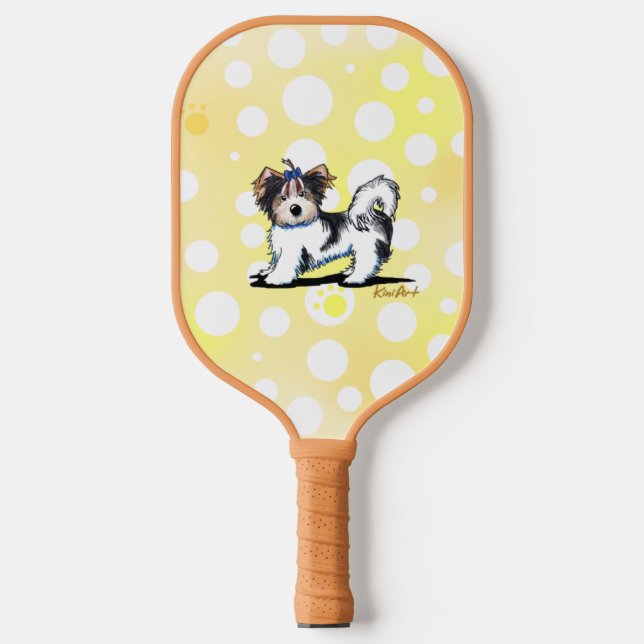 Palas De Pickleball KiniArt Biewer Terrier (Anverso)