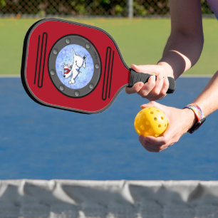 Palas De Pickleball KiniArt Buceo Westie Porthole