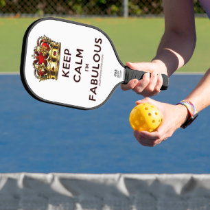Palas De Pickleball La corona dorada roja de SlipperyJoe's mantén la c