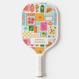 Palas De Pickleball La Dolce Vita Italiano Francés Personalizado Color