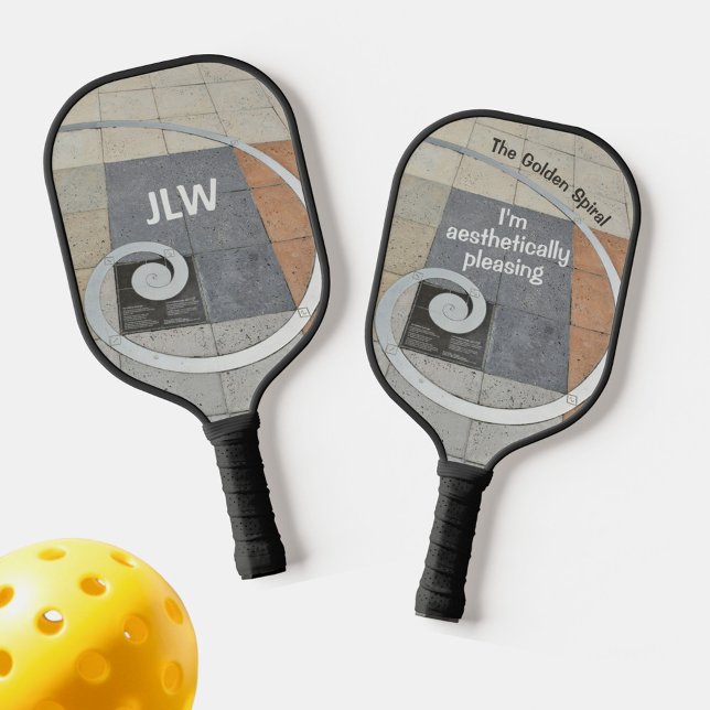 Palas De Pickleball La espiral dorada que estoy estéticamente feliz (Subido por el creador)