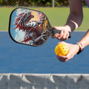 Palas De Pickleball La majestad del dragón: Dragón plateado