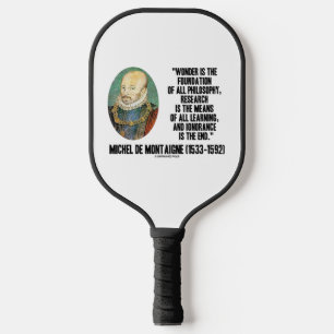 Palas De Pickleball La Maravilla Es La Base De La Filosofía Montaigne