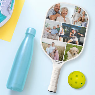 Palas De Pickleball La mejor abuela que jamás haya Collage de fotos bl