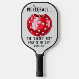 Palas De Pickleball La mejor parte de mi día es el cerezo de bolas de 
