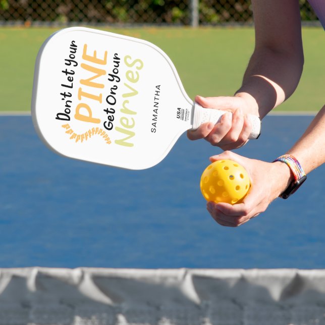 Palas De Pickleball La mordaza quiropracticante se pone nerviosa (in situ)