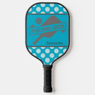 Palas De Pickleball La Reina Aqua y el Gris de las Piquetas Personaliz