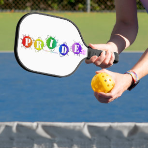 Palas De Pickleball La señal de orgullo de colores arcoíris de Slipper