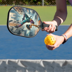 Palas De Pickleball La silueta de Nueva York